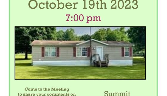 Town of Summit Public Hearing