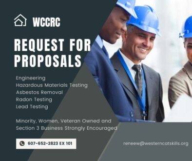 WCCRC Requests Proposals for Professional Services