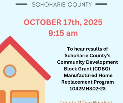 SCHOHARIE COUNTY PUBLIC HEARING