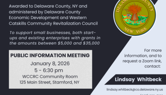 DELAWARE COUNTY MICROENTERPRISE GRANT INFO MEETING