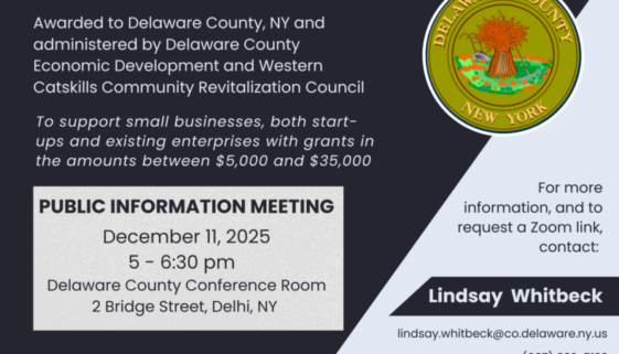 DELAWARE COUNTY MICROENTERPRISE GRANT ANNOUNCED