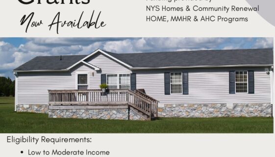 MANUFACTURED HOME REPLACEMENT GRANTS AVAILABLE