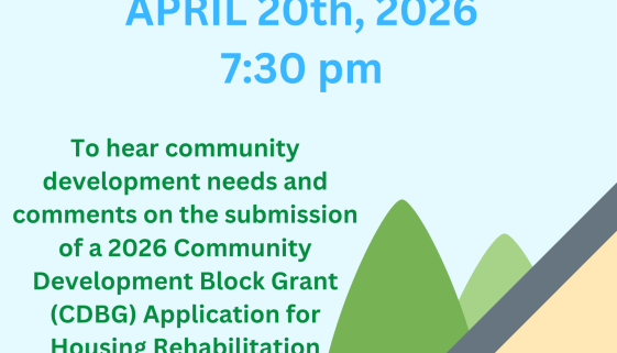 TOWN OF KORTRIGHT CDBG PUBLIC HEARING