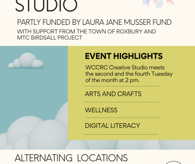 WCCRC ANNOUNCES CREATIVE STUDIO
