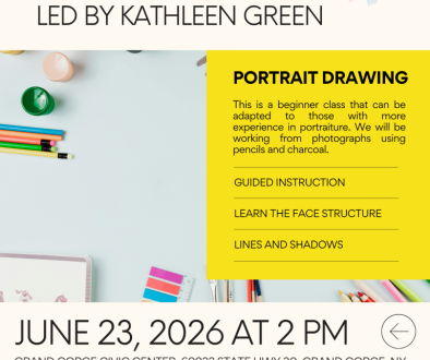 PORTRAIT DRAWING CLASS